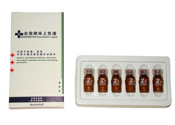 China Instant Numb Liquid Tattoo Anesthetic Cream For Embroidered Eyebrows, Lips Bleaching supplier